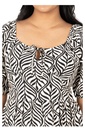 Nifty Soul Ruffled Hem Midi Dress