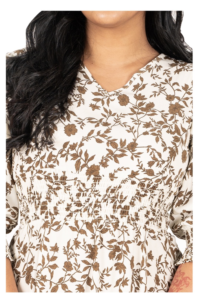 Nifty Soul Missouri Ruffled Hem Dress