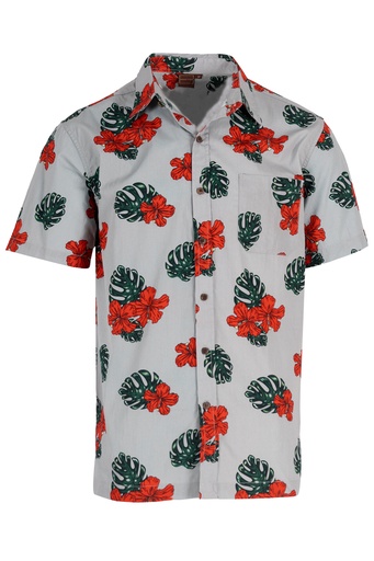 [SS4217] Senitoa Mens Shirt Elita (S, Gray)