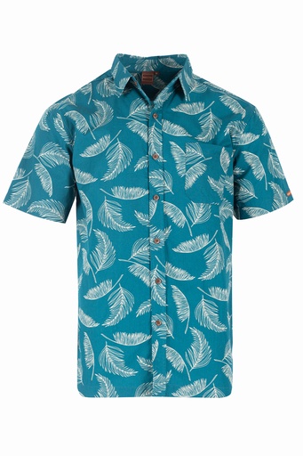 [SS4219] Senitoa Mens Shirt Kailani (S, Corsair)