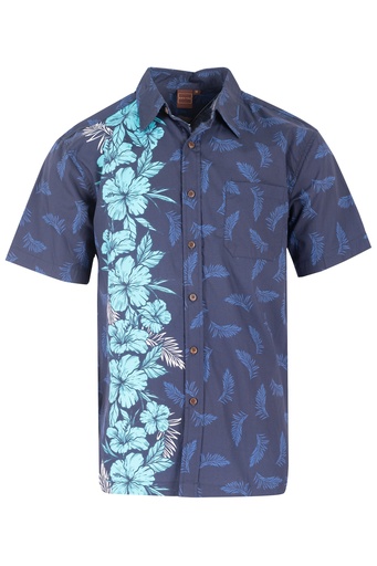 [SS4224] Senitoa Mens Shirt Omeria (S, Navy)