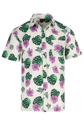 [SS4225] Senitoa Mens Shirt Talia (S, White)