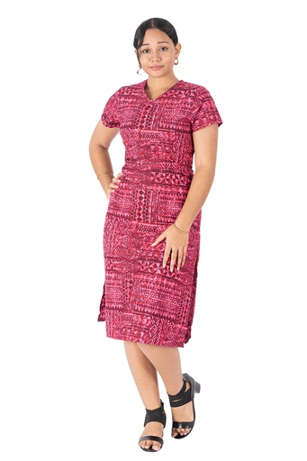[LD4627] Tribal Origin Ladies Rivi Dress - FB1804 (10, Pink)