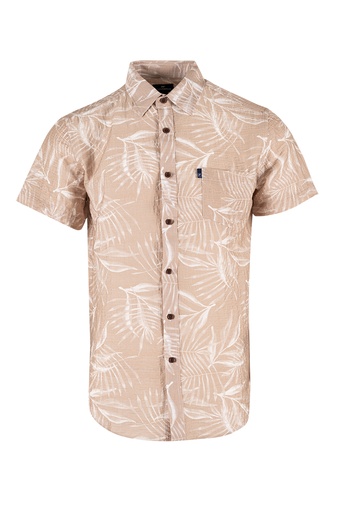[SS4290] Cloudbreak Mens Round Bottom Shirt - JFF052 (XS, Brown)