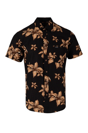 [SS4285] Cloudbreak Mens Printed Shirts - FB1632 (XS, Black)