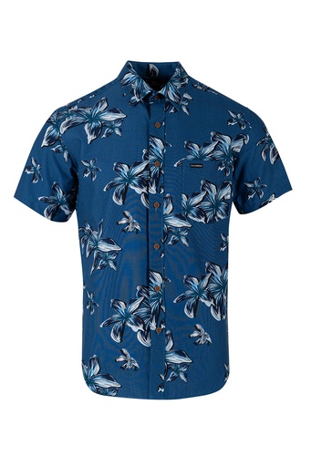 [SS4285] Cloudbreak Mens Printed Shirts - FB1632 (XS, Blue)