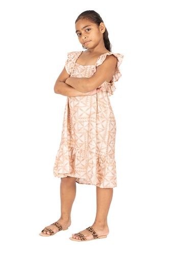 [LG2013] Tribal Origin Girls Dally Dress- Waevi (2, Beige)