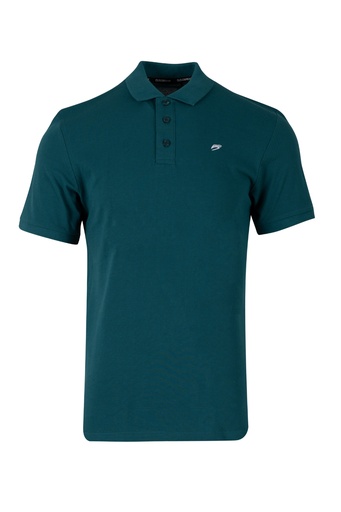 [PM563] Cloudbreak Mens Pique Polo - Wave (S, Blue Teal)