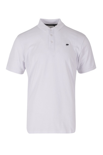 [PM563] Cloudbreak Mens Pique Polo - Wave (S, White)