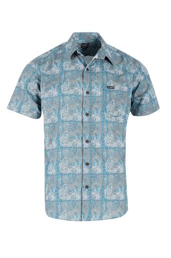 [SS4361] Cloudbreak Mens Printed Shirts - FB1851 (JE-459 777) (XS, Green)