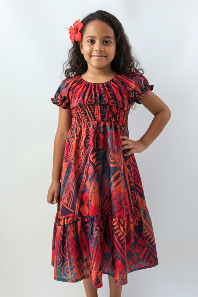 Akamu Girls Playe Dress Buli