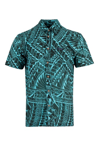 [SS3571] Akamu Mens Shirt Fb1534 (S, Jade)