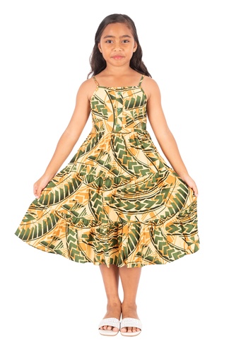 [LG1916] Tribal Origin Girls Grace Dress Fb1731