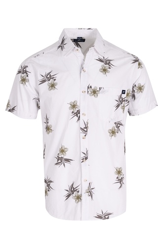 [SS4089] Cloudbreak Mens S/S Poplin  Shirts - Poppy