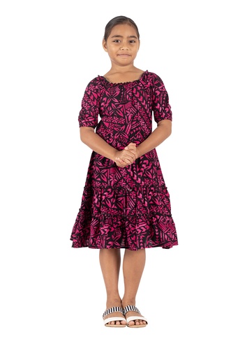 [LG1944] Tribal Origin Girls Luna Dress - FB1771