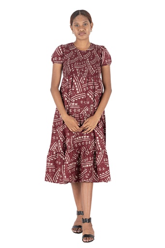 [LD4565] Tribal Ladies Kyla Smocking Dress - FB1774