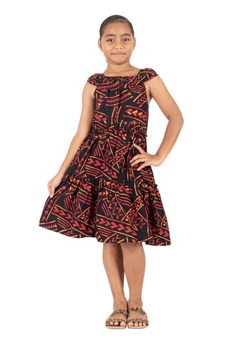 [LG1957] Tribal Girls Makoa Dress - FB1775