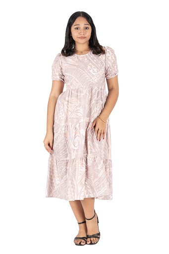[LD4615] Akamu Sidra Dress Kaiwai