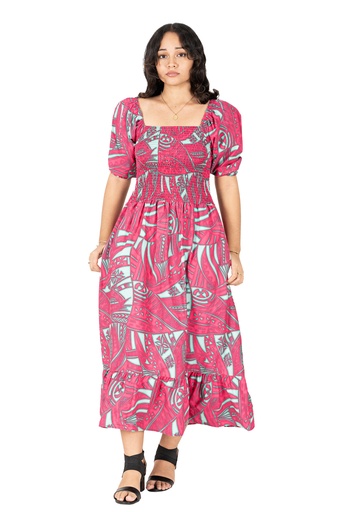[LD4685] Tribal Origin Ladies Eliza Dress FB1797